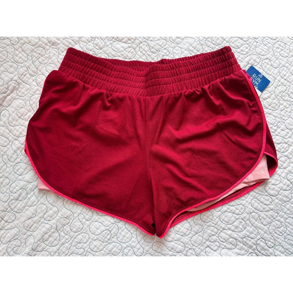 Brooks Brooks-Rep 3" 2-In-1 Running Shorts Heather Beet Hot Pink Size Small
